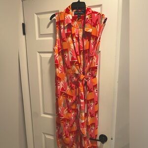 Collared wrap dress! 👗